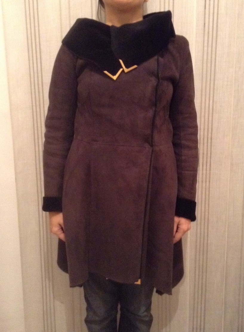 RIBASSO! CAPPOTTO GIACCA MONTONE FENDI SHEARLING COAT JACKET