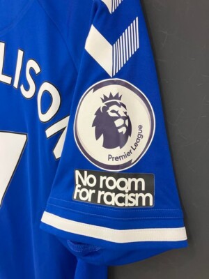 20/21 エバートン　リシャルリソン　新品紙タグ付き　オフィシャルユニフォーム Richarlison Everton 20/21 Official Jersey S Size New with Tag F/S