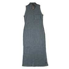NWT n: PHILANTHROPY Henry in Heather Grey Ribbed Mockneck Sweater Dress XS