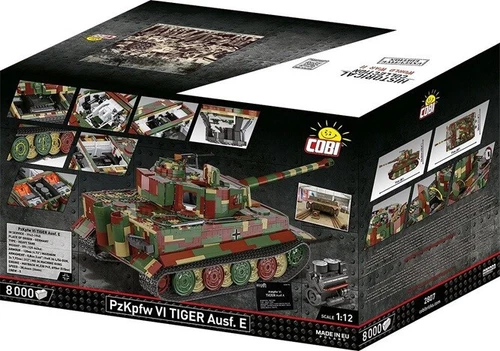 Cobi 2807 - HC WWII - PzKpfw VI Tiger Ausf. E - Executive Edition - Neu