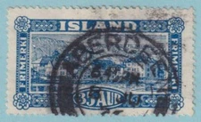 ICELAND 147  USED - NO FAULTS - "ABERDEEN" CANCEL - IEO