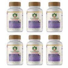 Maharishi Ayurveda Glucomap 60 Tablets Pack of 6 Free Shipping