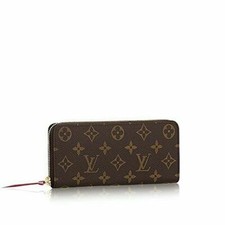 Louis Vuitton Clémence Monogram Women's Wallet - Fuchsia