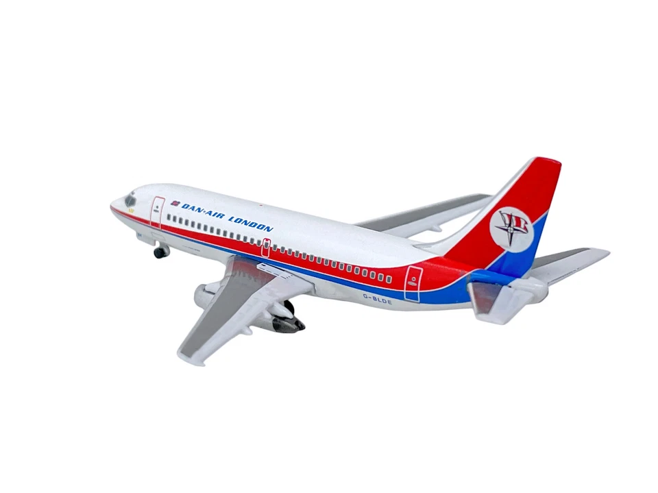 InFlight 500  Dan Air London 737-200 1:500 Scale Die-Cast Model Airplane - Image 2 of 4