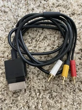 MICROSOFT XBOX 360 AV Cable Black OEM