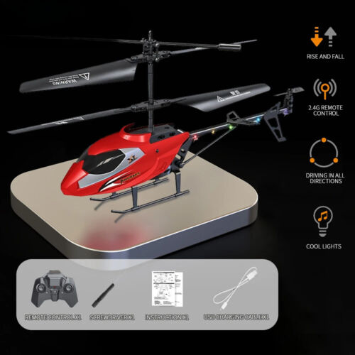 Lo último RC Helicóptero Recargable Seguro Control Remoto Drone Genial Mini Juguetes para Niños - Imagen 25 de 45