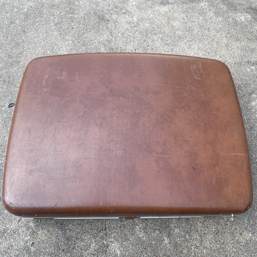 Vintage Samsonite Horizon Suitcase Luggage Brown Hard Shell 25" Travel No Keys - Picture 8 of 24