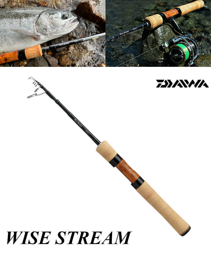 Daiwa Trout Telescopic Spinning Rod 22 WISE STREAM 56TL-Q Daiwa Trout Telescopic Spinning Rod 22 WISE STREAM 56TL-Q