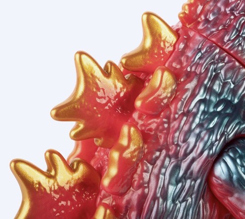 MONDO * GODZILLA UFO * TOHO Soft Vinyl Kaiju Figure SUNSET BURST By OCTEEL RARE! - Picture 10 of 18
