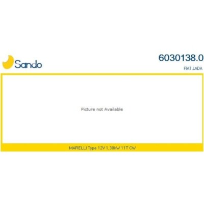 Starter Sando 6030138.0 für Fiat Lada