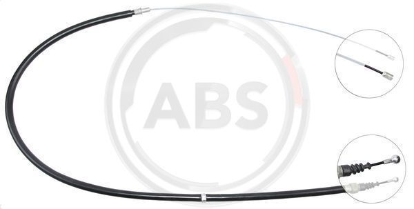 K13506 A.B.S. Cable, parking brake for SEAT,SKODA,VW