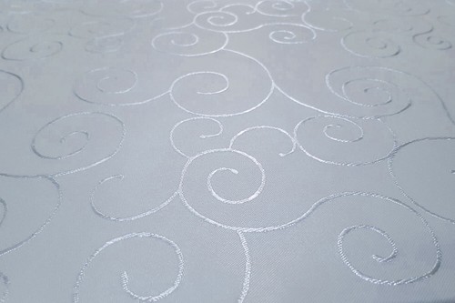 Tischdecke oval 160x260 cm Struktur damast circle bügelfrei fleckenabweisend - Bild 13 von 20