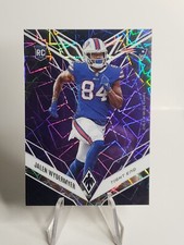 2022 Panini Phoenix Jalen Wydermyer Purple Lazer /99 RC New England Patriots RC