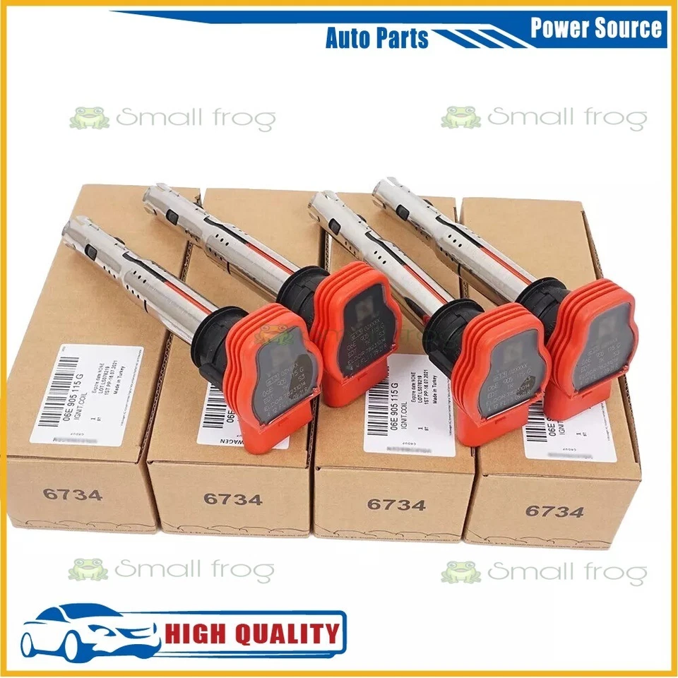 / 06E905115G Juego de bobinas de encendido de SEIS C0 compatibles para VW T0uareg Audi A4/A5/A6 Foto 3 de 4
