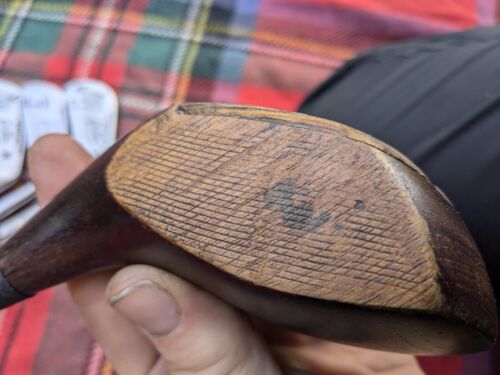 Schönes Set Callen Schläger zum Hickory Golf spielen. Driver & 6 Eisen. - Bild 6 von 16
