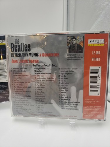 THE BEATLES 4 CD Lot The Lost Interviews Rare Photos & Interviews BRAND NEW - Picture 9 of 9