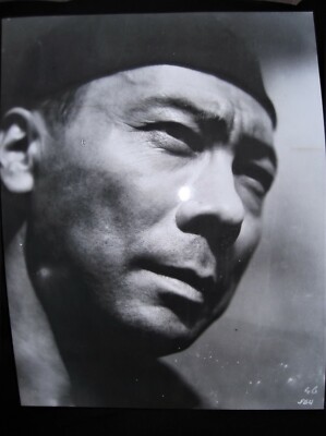   Valery INKIJINOFF Großes FOTO 1937 Burjatischer Schauspieler aus Russland 21 x 27 cm Nr. 1
