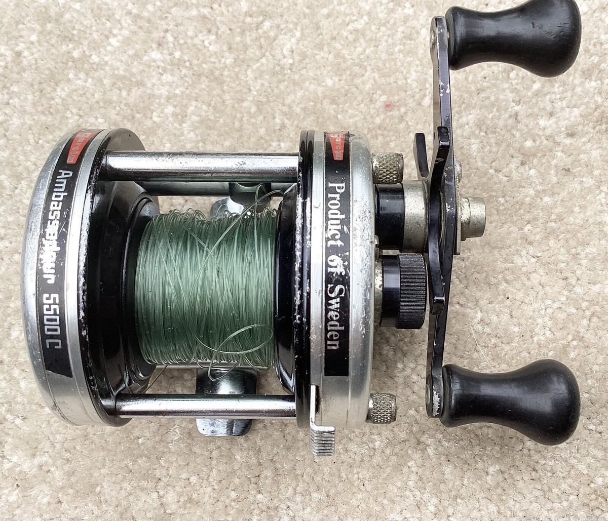 【Abu Ｇarcia 5500High Speed】ブラウン右 ABU GARCIA AMBASSADEUR 5500 C Reel Made In Sweden | eBay