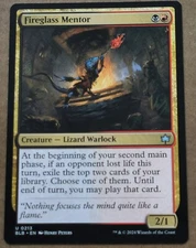 MTG Bloomburrow Fireglass Mentor 0213