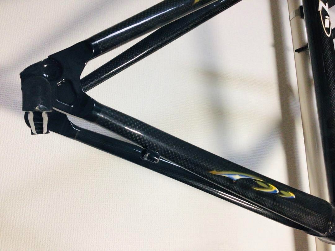TNi Carbon Frame Set Road Bike Black Unused XS Size 44 Free