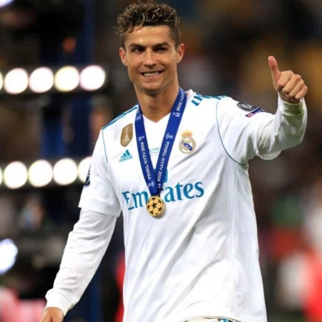 adidas レアル・マドリード ユニフォーム RONALDO 7 Cristiano Ronaldo #7 2017-2018 Real Madrid Home Jersey UCL