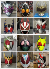 Kamen Rider Helmet Mask Masked Rider Black RX 3D Printing Cosplay Gray Mold Gift