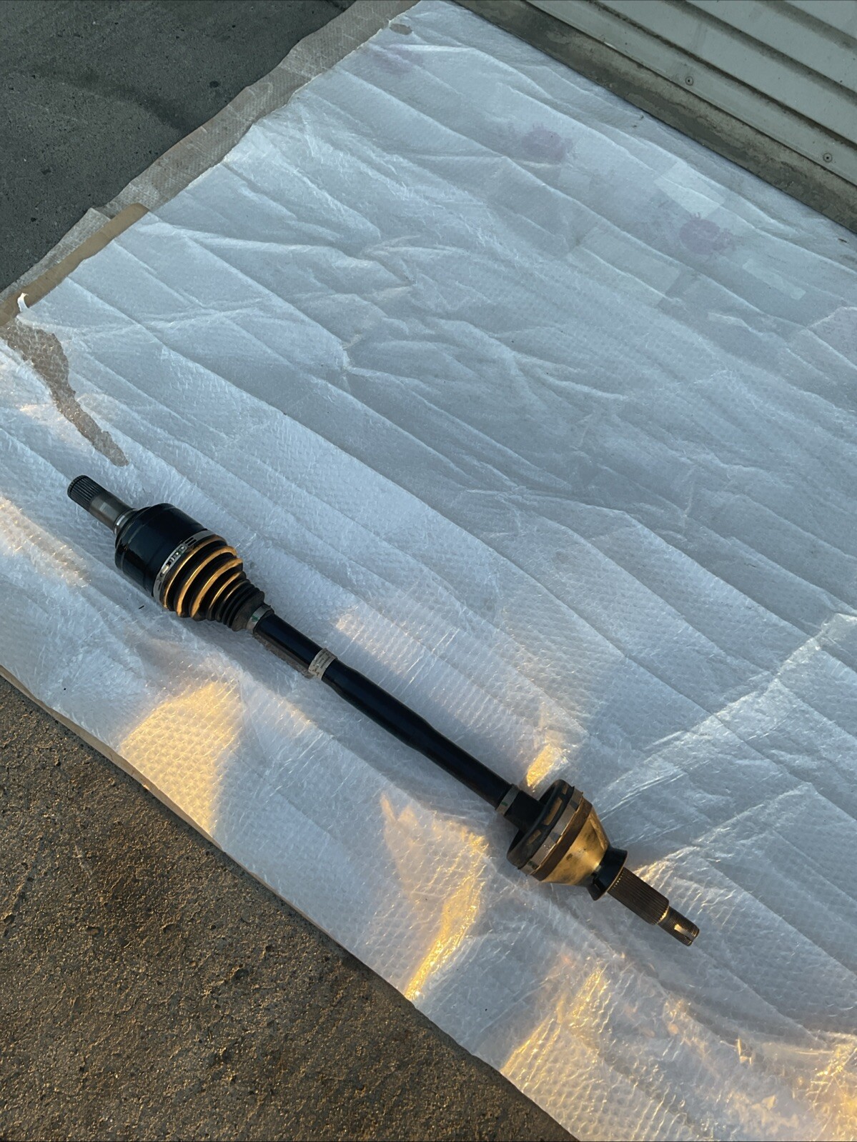 14-20 Maserati Quattroporte Q4 Rear left  Drive Axle CV Shaft Driveshaft AWD 19K