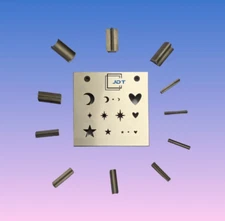 Disc Cutter 12 Punches | New Shapes | Set of 12 Punches | Jewelry Die | JDT |