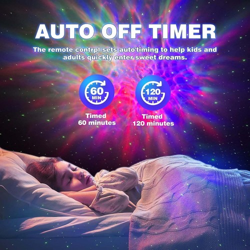 Star & Nebula Projector – Galaxy Night Light for Bedroom & Home Theater! - Picture 6 of 12