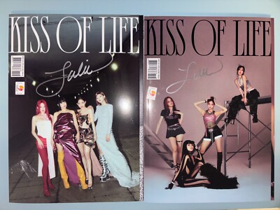 KISS OF LIFE キオプ MWAVE サインアルバム KISS OF LIFE [Born to be XX] JULIE Autographed Signed Album MWAVE
