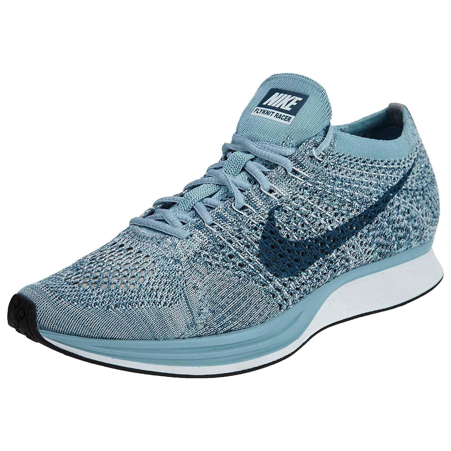 Nike unisex flyknit racer scarpa da corsa / tuono blu ceruleo Nike unisex flyknit racer scarpa da corsa / tuono blu ceruleo