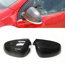Real Carbon Fiber Side Mirror Cover Add On For VW Golf 5 MK5 GTI A