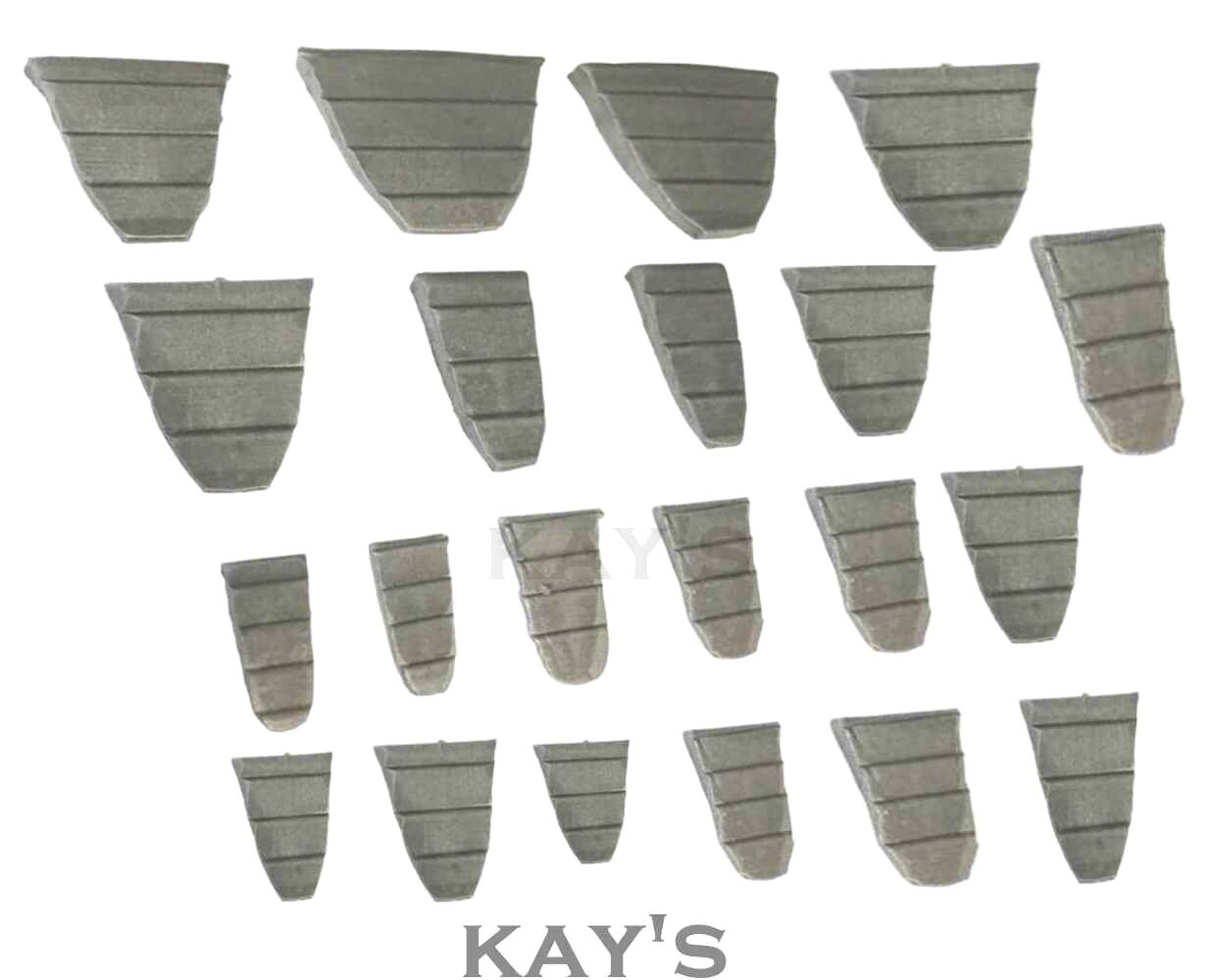 20PC METAL WEDGE SET HAMMER SLEDGE LUMP CLAW PICK AXE MATTOCK HANDLE REPLACEMENT