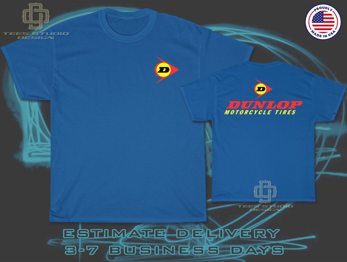 T-shirt de Tennis Dunlop Men Ap Club Crew Tee Atlantic Deep