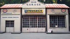 Garage Peugeot 1/43° Kit Papier