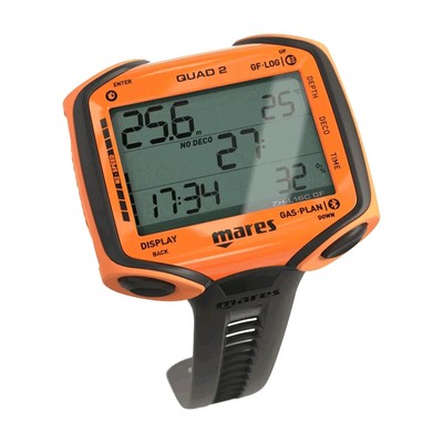 Mares Quad 2 orange - Tauchcomputer