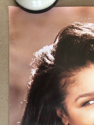 Vintage Original 1990s Janet Jackson Rhythm Nation Poster