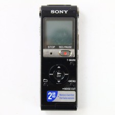 Tragbarer Player Recorder Diktiergerät Sony ICD-UX512 Schwarz