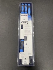 NEW! Matco Tools PBSB4C 4 Piece Curved Tip Pry Bar Set Blue Handle