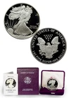 1986 S US Mint Proof American 1oz Silver Eagle .999 Bullion Coin w/ Box COA