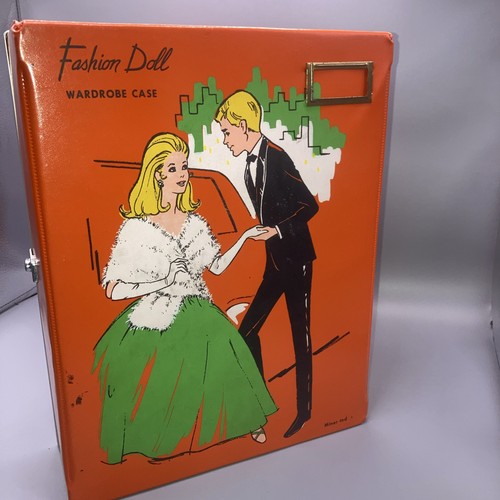 Vintage 1970S Minor Industries, doll Wardrobe Orange Preowned - Picture 5 of 6