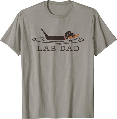 Lab Dad Labrador Retriever Dog Owner Father T-Shirt