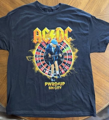 OFFICIAL AC/DC CITY-T -LAS VEGAS,NV ALLEGIANT STADIUM 8-1-26 SZ-XL - Image 1 of 2