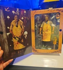 NECA Texas Chainsaw Massacre - 40th A. Leatherface New BOX IN RUFF SHAPE