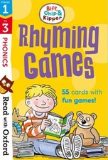 Read With Oxford: Stages 1-3: Biff, Chip And Kipper: Rhyming Games Flashcards...