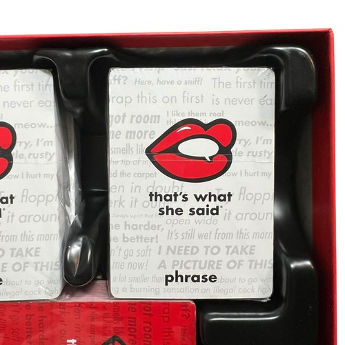 That's What She Said Game Adult Party Card Game 17+ Complete Hilarious NSFW Humo - Picture 5 of 9