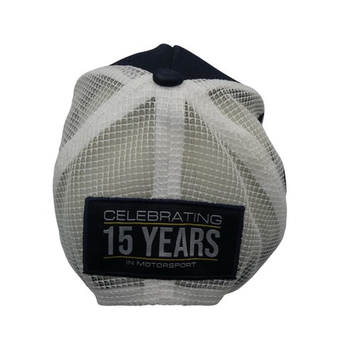 John Bowe Doric Racing Cap Adult OSFM Navy/White Poly-mesh Snapback V8 Supercars - Foto 6 di 15