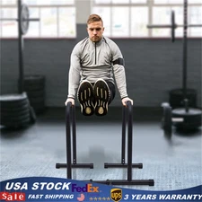 Dip Station Fitness Workout Dip Bar Station Stabilizer Parallette Push Up Stand