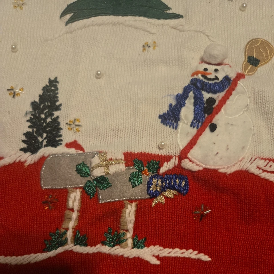 Suéter Vintage Cascanueces Para Mujer Invierno Navidad Talla Grande Foto 2 de 4