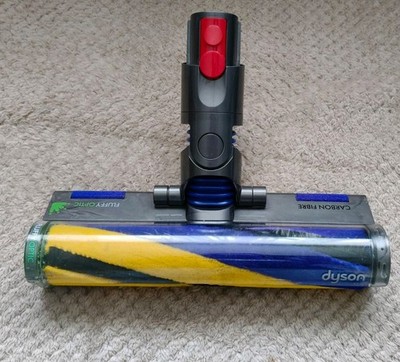 Original Dyson V12 Detect Slim Fluffy Optik Reinigungskopf Laser Slim Bodenbürste